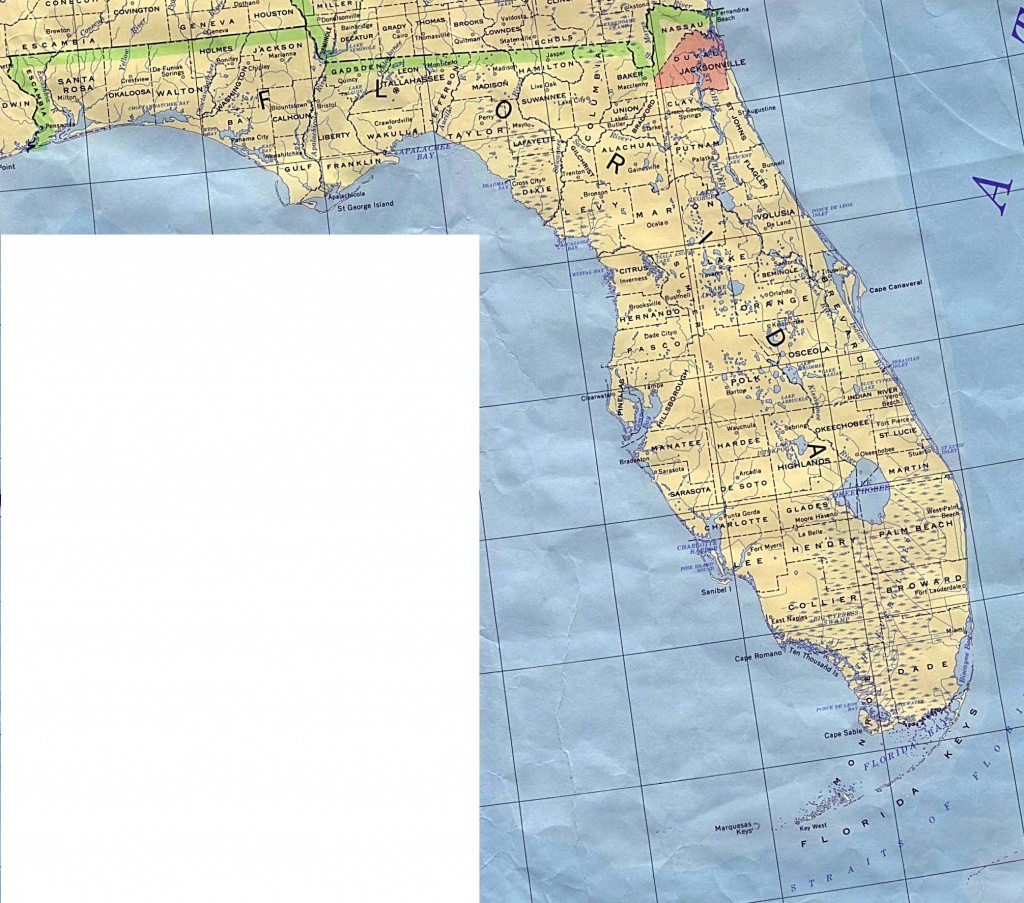 Florida Topographic Map Free | Free Printable Maps