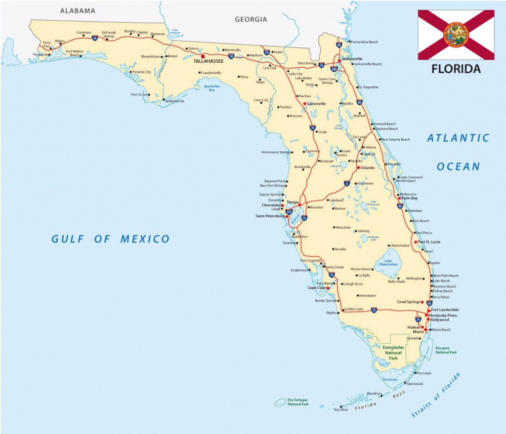Florida Cities Map - Lecanto Florida Map