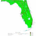 Florida Contour Map   Florida Elevation Map