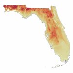 Florida Elevation Map   Florida Elevation Map