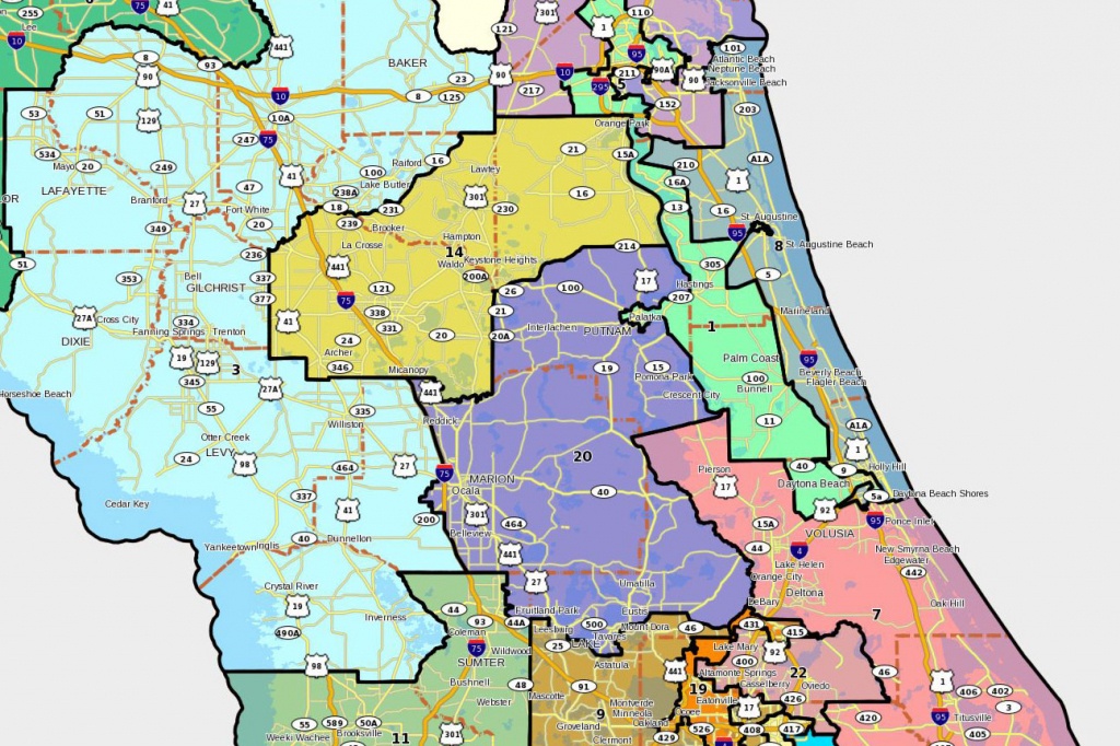Florida House Releases Redistricting Lines Tuesday, Mapping Out - Florida 6Th Congressional District Map