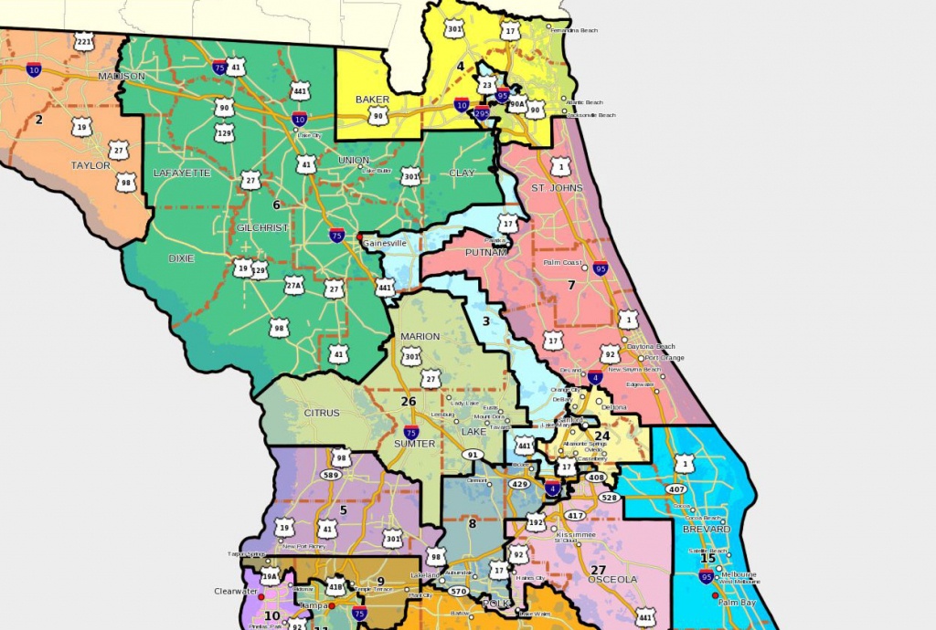 Florida House Releases Redistricting Lines Tuesday, Mapping Out - Florida House Of Representatives District Map