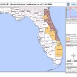 Florida Hurricane Matthew (Dr-4283) | Fema.gov – Fema Maps Florida