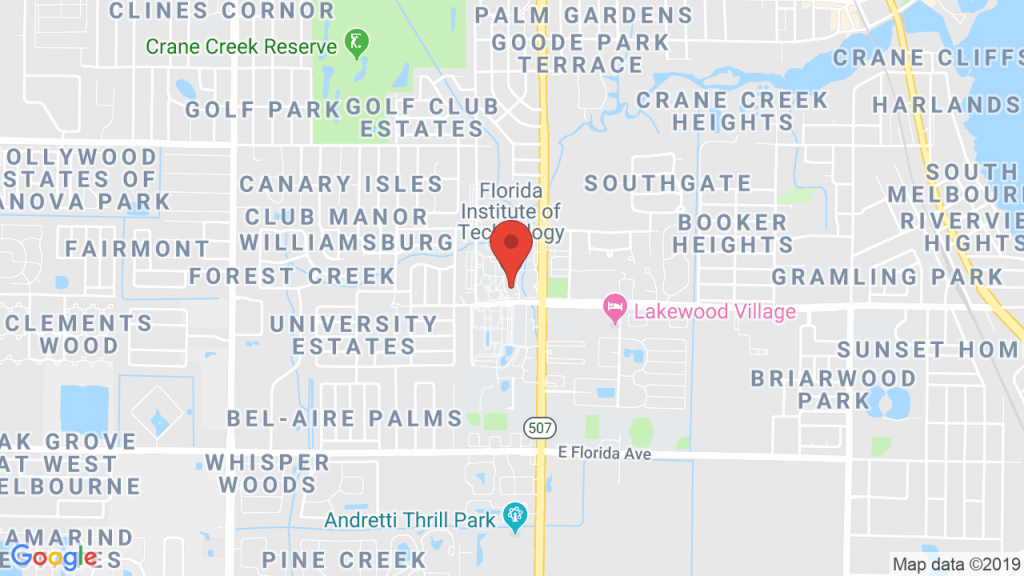 Florida Institute Of Technology In Melbourne, Fl - Concerts, Tickets - Florida Tech Map