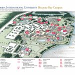 Florida International University At Biscayne Campus Map   Forida   Florida State University Map