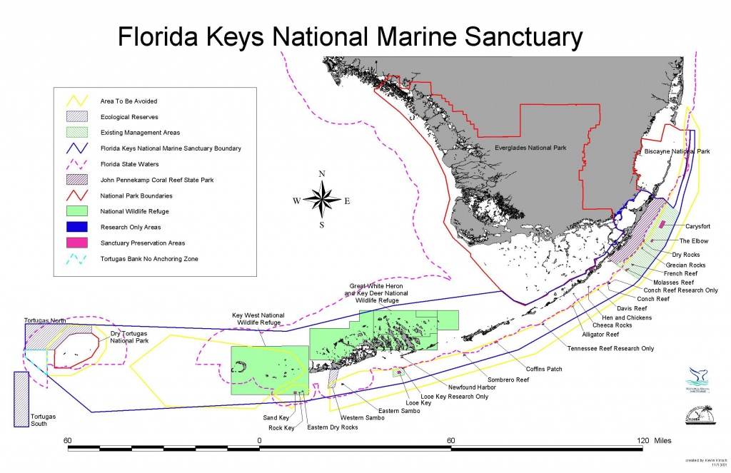 Florida Keys National Marine Sanctuary - Wikipedia - Florida Marine Maps