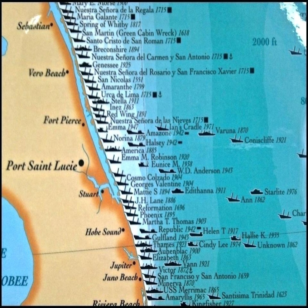 Florida Map East Coast Cities - Map Of Florida East Coast