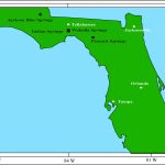 Florida Map.   Indian Springs Florida Map