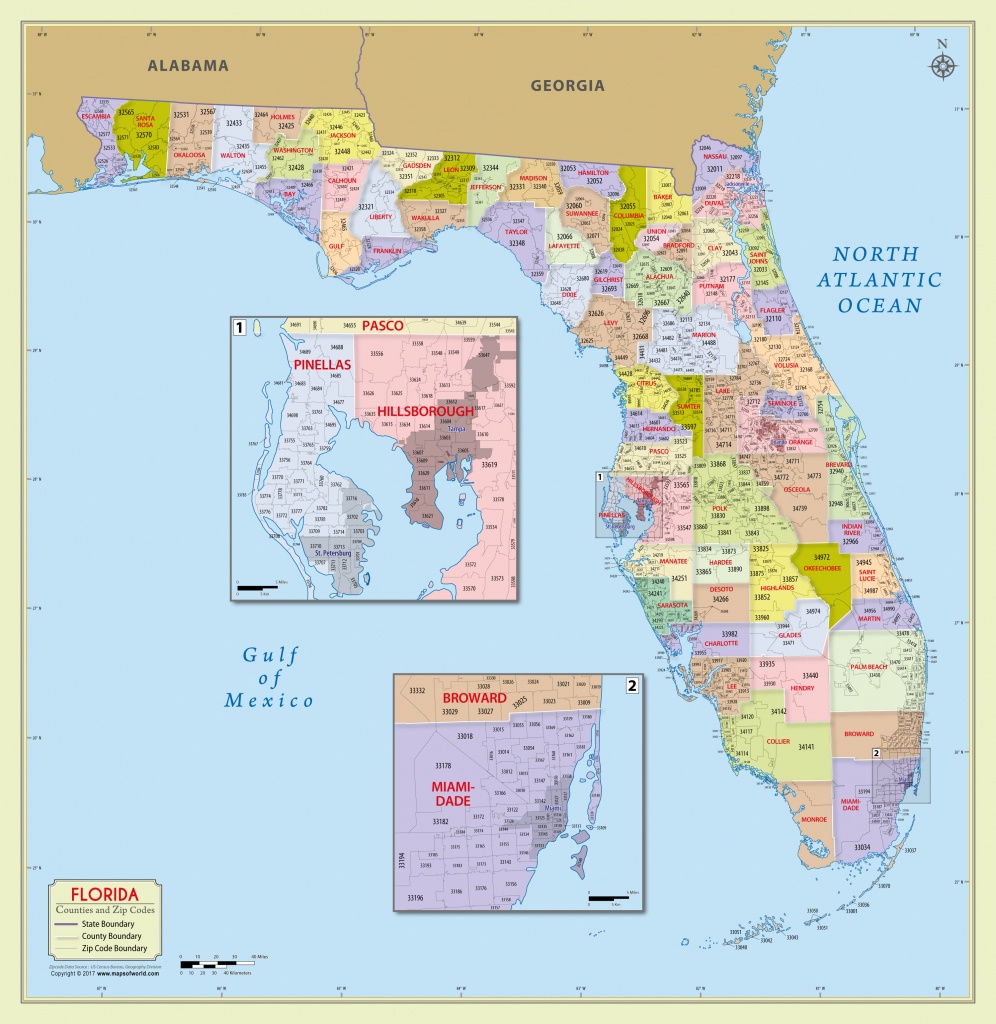 Florida Map With Counties - Lgq - I Want A Map Of Florida