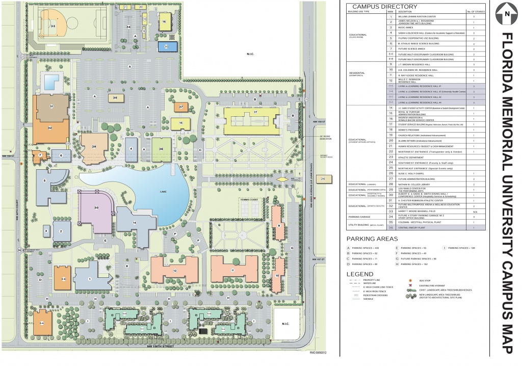 Florida Memorial University » Map &amp;amp; Directions - Florida Map Directions