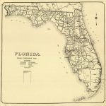 Florida Memory   Florida Road Condition Map, 1924   Carrabelle Florida Map