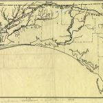 Florida Memory   Map Of Andrew Jackson's Route In West Florida, 1818   Coldwater Creek Florida Map