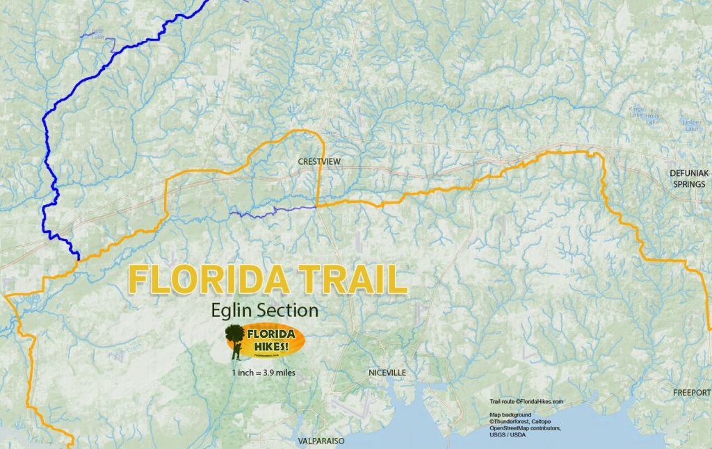 Florida Outdoor Recreation Maps | Florida Hikes! - Florida Hikes Map