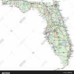 Florida State Road Vector & Photo (Free Trial) | Bigstock   Old Florida Road Maps