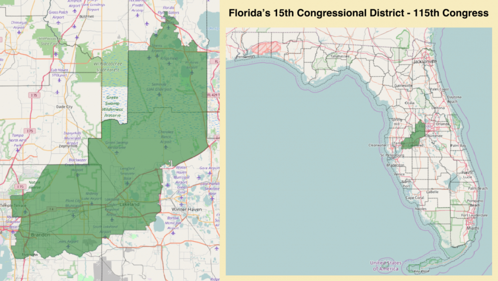 Florida&amp;#039;s 15Th Congressional District - Wikipedia - Florida Voting Districts Map