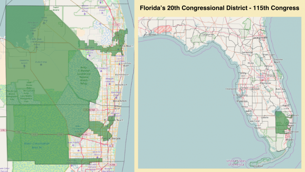 Florida&amp;#039;s 20Th Congressional District - Wikipedia - District 27 Florida Map