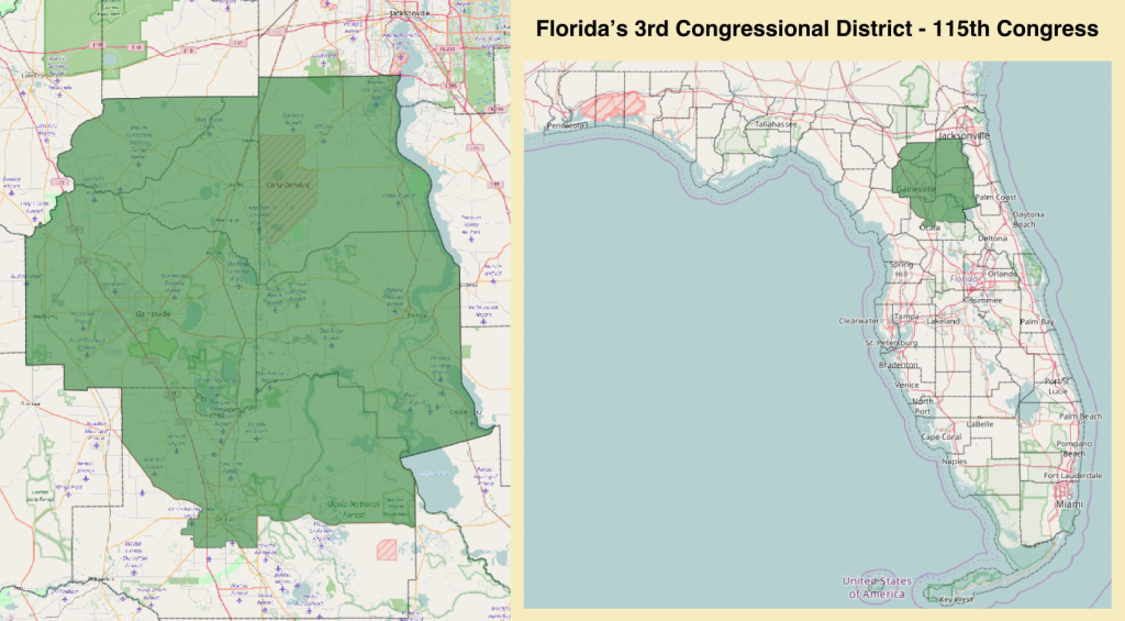 Florida&amp;#039;s 3Rd Congressional District - Wikipedia - Florida District 6 Map
