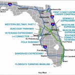 Florida's Turnpike   The Less Stressway   Lake Worth Florida Map