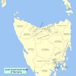 Former Local Government Areas Of Tasmania   Wikipedia   Printable Map Of Tasmania
