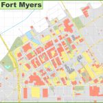 Fort Myers Downtown River District Map   Street Map Of Fort Myers Florida