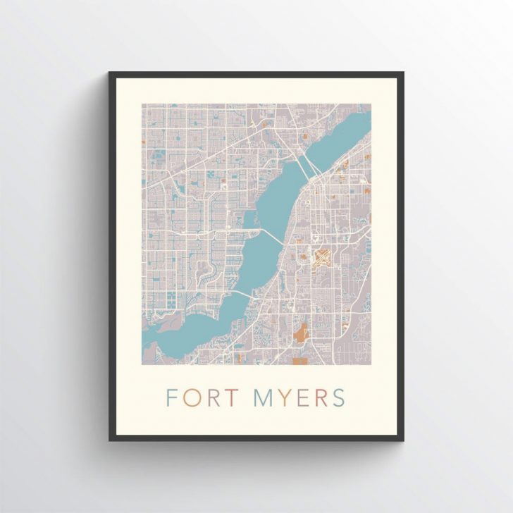 Printable Map Of Ft Myers Fl