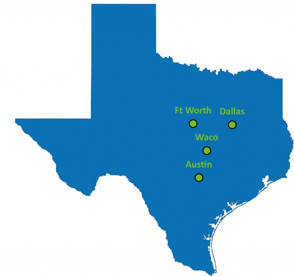 Fort Worth Tx Map - Map Of Fort Worth Tx (Texas - Usa) - Where Is Fort Worth Texas On A Map