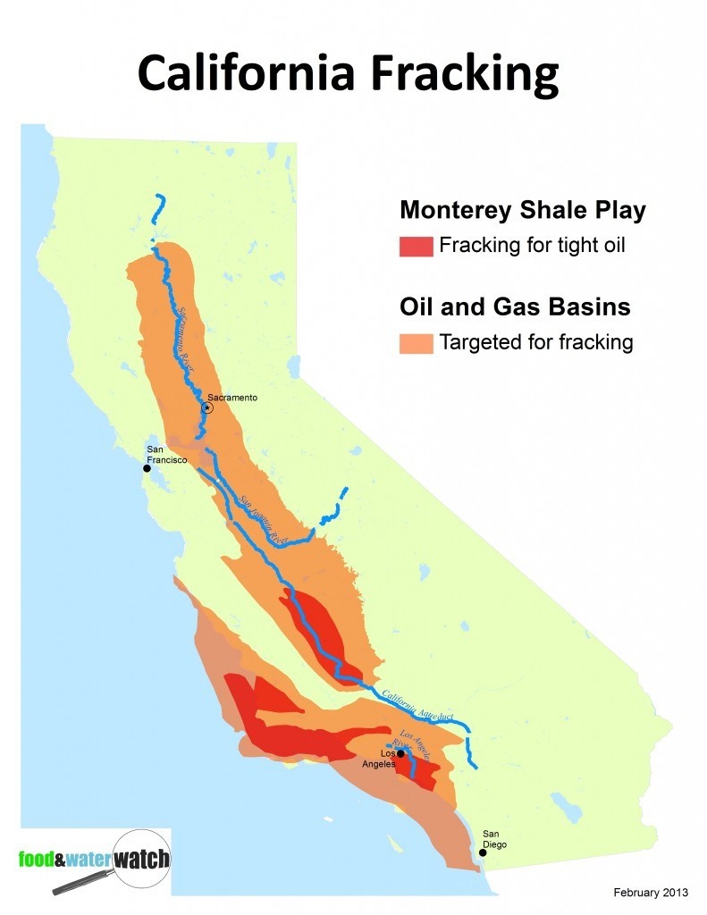 Fracking In California Map | Woestenhoeve - Fracking In California Map