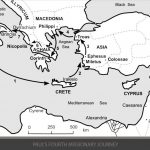 Free Maps: The Journeys Of Paul | Bible: Paul (Acts & His Letters   Printable Bible Maps For Kids