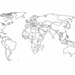 Free Printable Black And White World Map With Countries Best Of   Coloring World Map Printable