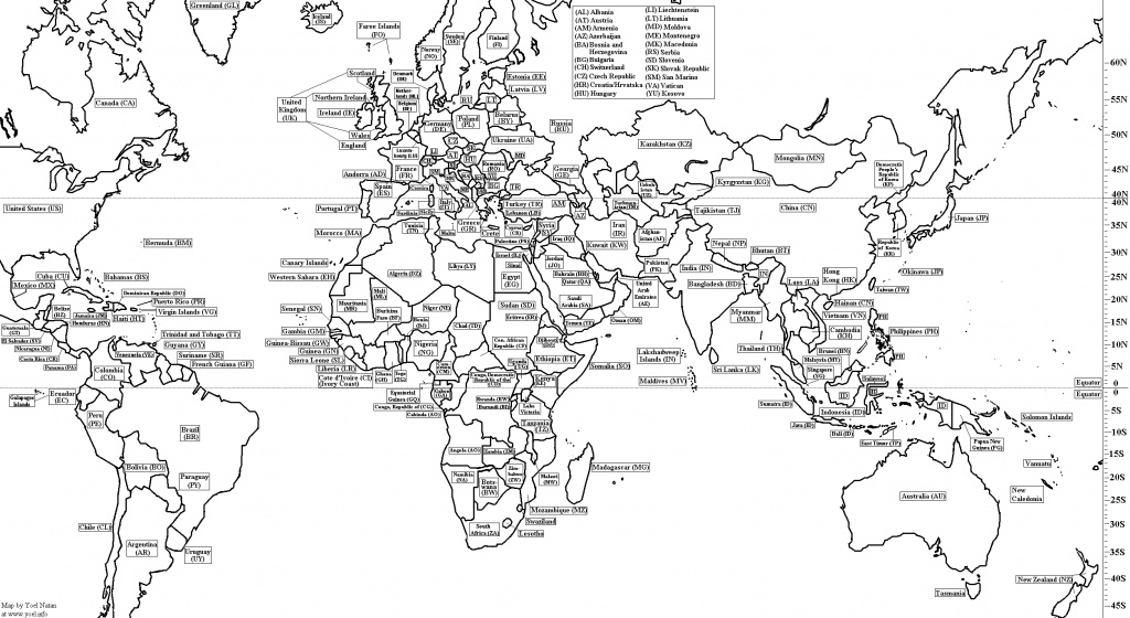 Free Printable Black And White World Map With Countries Labeled And - World Map Black And White Printable With Countries