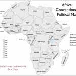 Free Printable Map Of Africa | Sitedesignco   Free Printable Political Map Of Africa