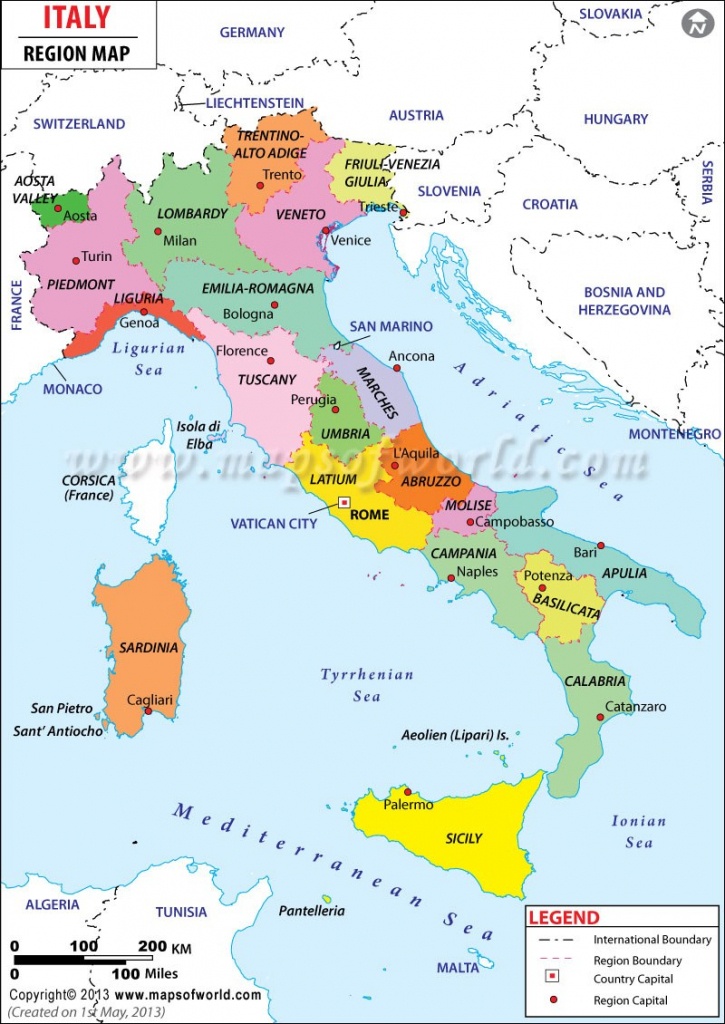 Free Printable Map Of Italy For Kids Simple Italy Surname Map - Printable Map Of Italy For Kids