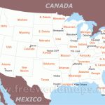 Free Printable Maps Of The United States   Free Printable City Maps