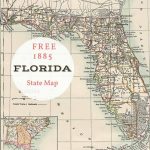 Free Printable Old Map Of Florida From 1885. #map #usa | Maps And   Free Printable Map Of Florida