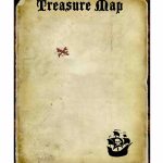 Free Printable Pirate Map | Kids Birthdays | Anniversaire Pirate   Free Printable Pirate Maps