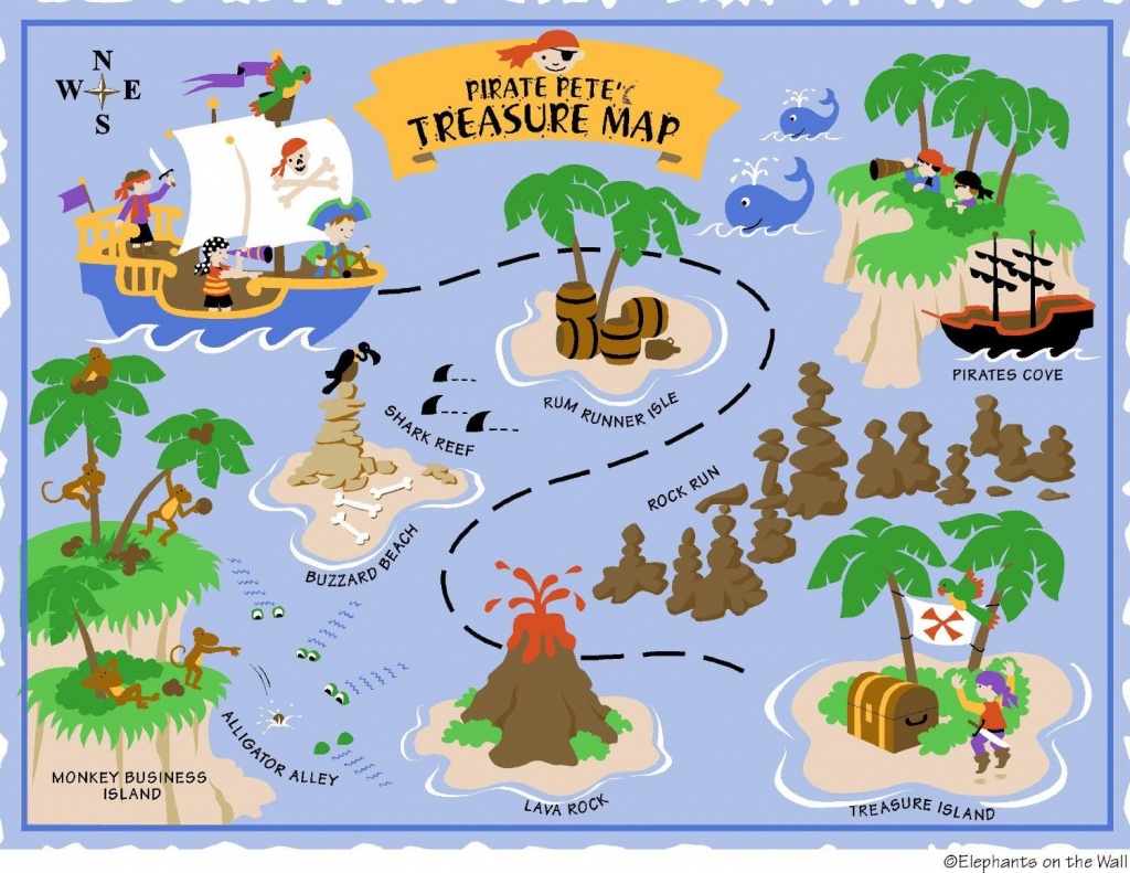 Free Printable Pirate Treasure Map - Google Search | Boy Pirates - Printable Kids Pirate Treasure Map
