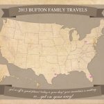 Free Printable United States Travel Map   Printable Travel Map