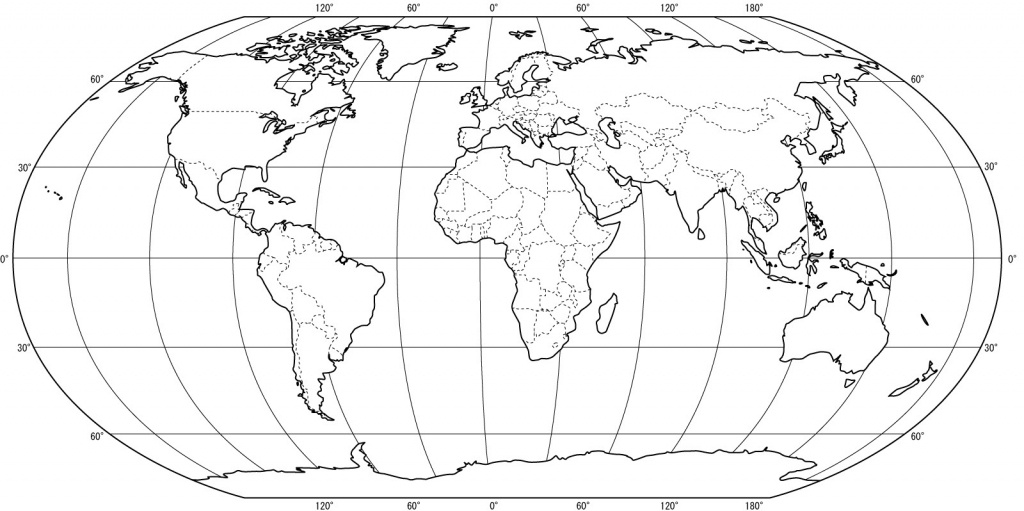 Free Printable World Map Coloring Pages For Kids - Best Coloring - Coloring World Map Printable