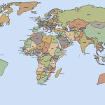 Free Printable World Map | D1Softball   8X10 Printable World Map