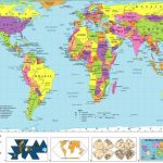 Free Printable World Map | D1Softball   Free Printable World Map For Kids