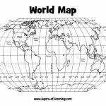 Free Printables | Learning Printables | Teaching Maps, Middle School   Map Of World Latitude Longitude Printable