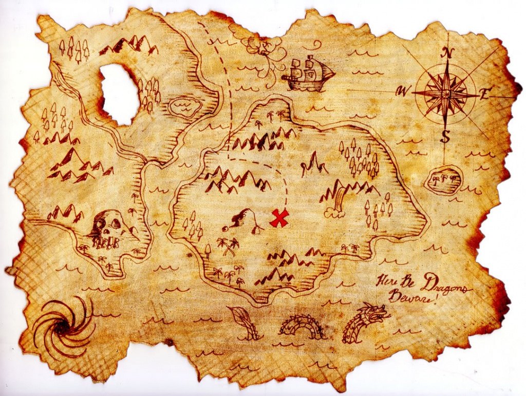 Pirate Treasure Map #5