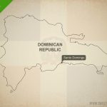 Free Vector Map Of Dominican Republic | One Stop Map   Free Printable Map Of Dominican Republic