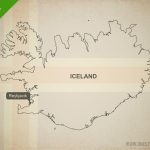 Free Vector Map Of Iceland Outline | One Stop Map   Free Printable Map Of Iceland