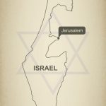 Free Vector Map Of Israel Outline | One Stop Map   Israel Outline Map Printable