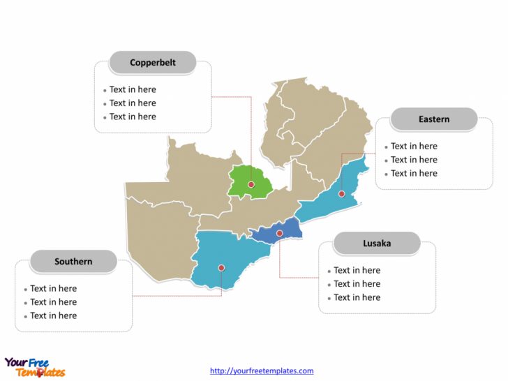 Printable Map Of Lusaka