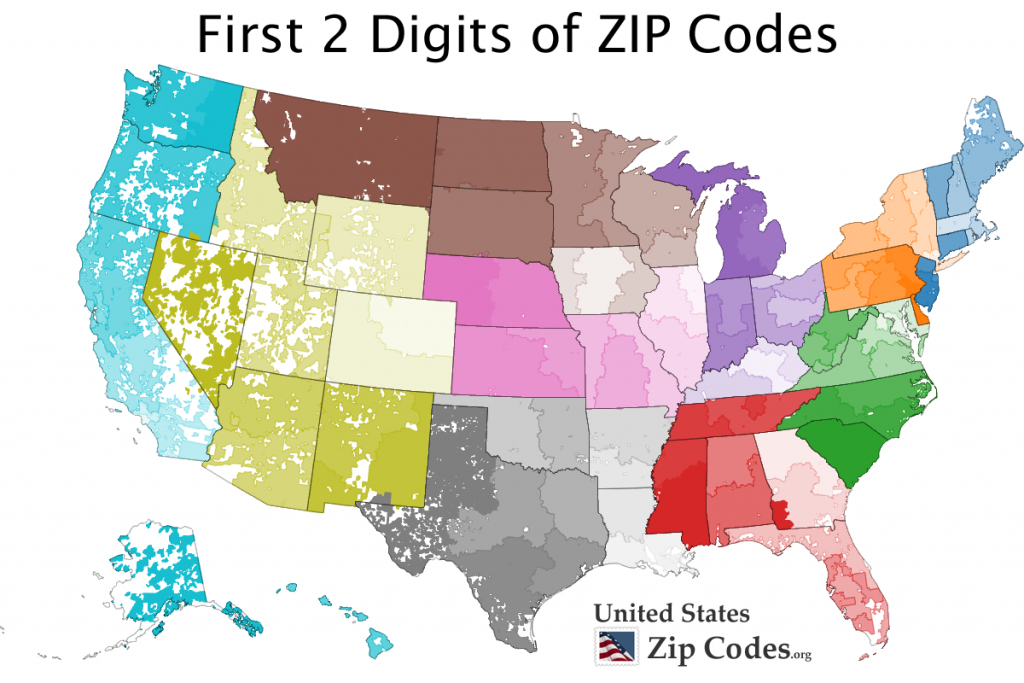 Free Zip Code Map, Zip Code Lookup, And Zip Code List - California Zip Code Map Free