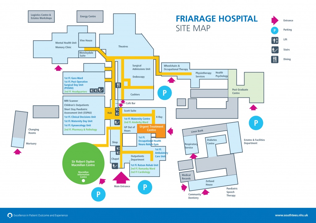 Friarage Campus Map | South Tees Hospitals Nhs Foundation Trust - Florida Hospital South Map