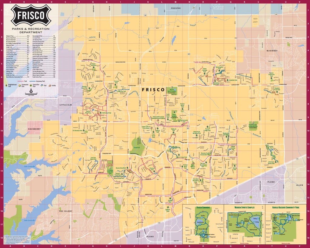 Frisco Texas Map | Free Printable Maps