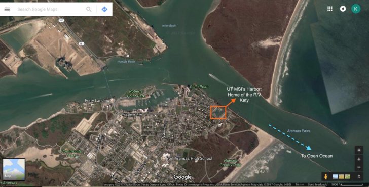 Google Maps Port Aransas Texas